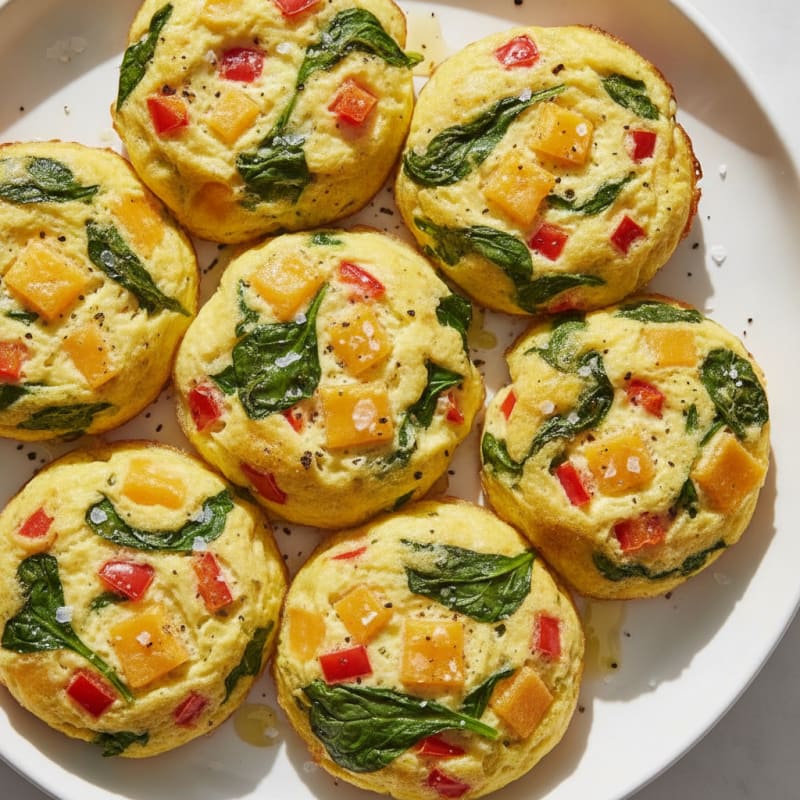 Baked Egg and Cheese Bites