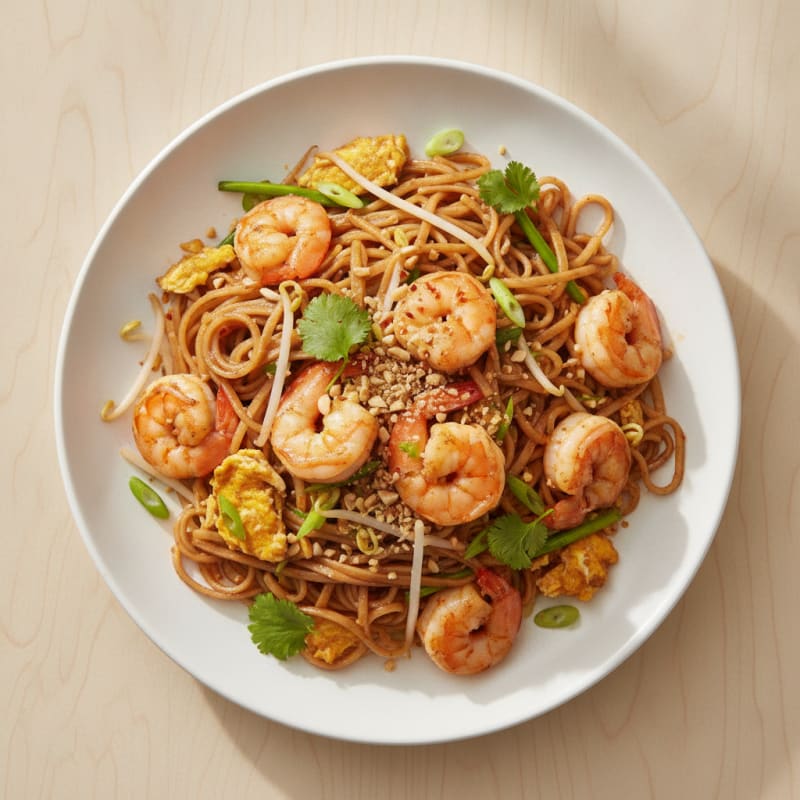 Shrimp Pad Thai Noodles