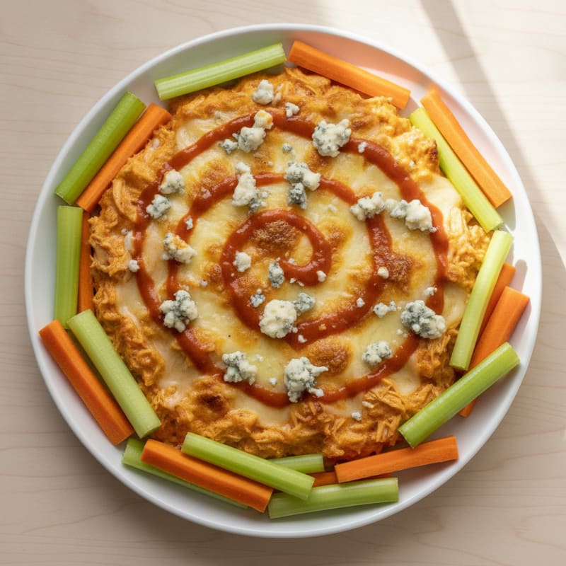 Buffalo Chicken Dip with Blue Cheese