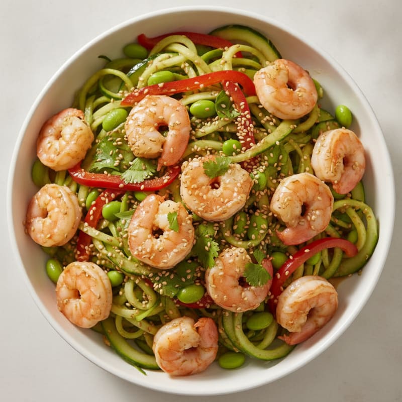 Chilled Cucumber Noodle Salad