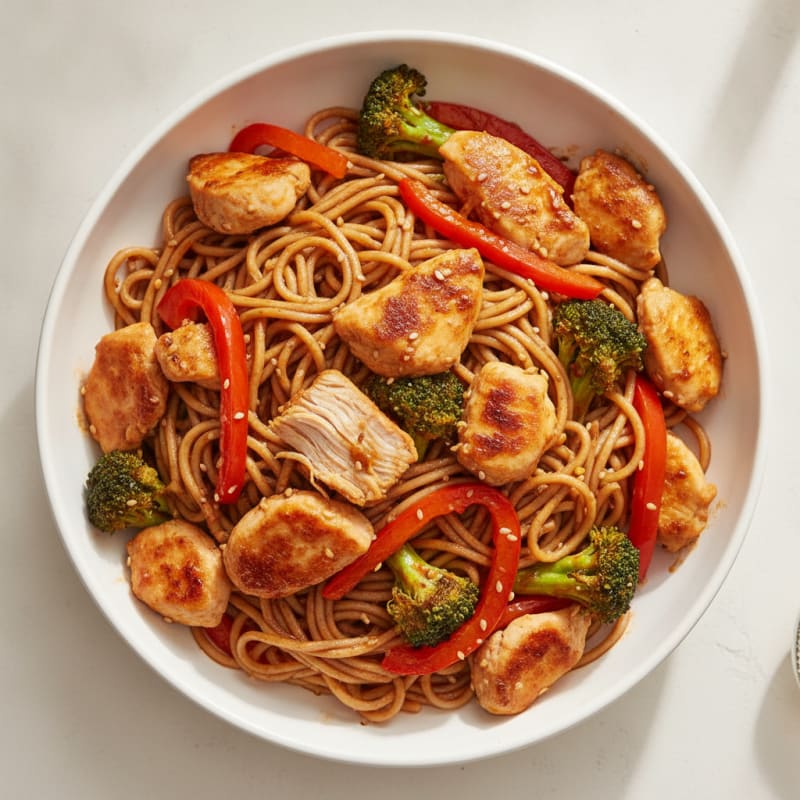 Spicy Gochujang Chicken Stir-Fry