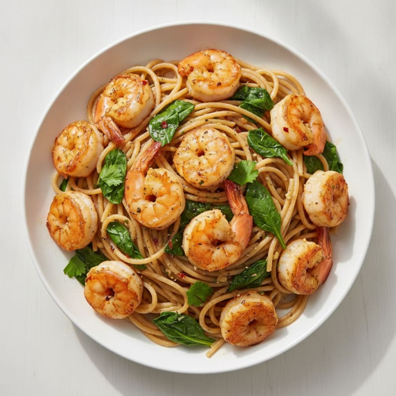 Garlic Butter Shrimp Pasta