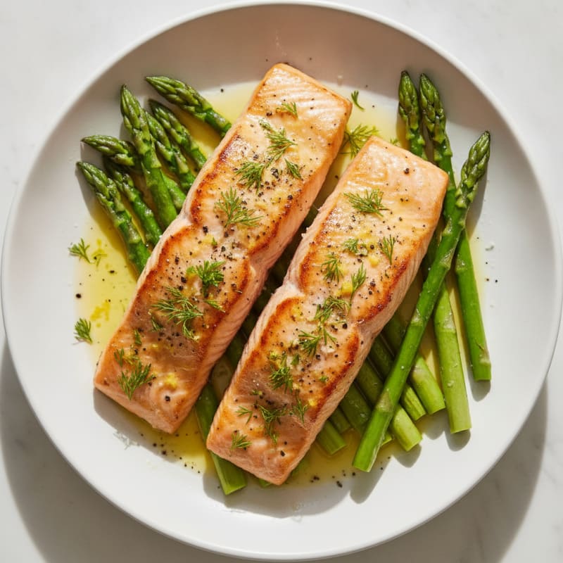 Lemon Herb Grilled Salmon