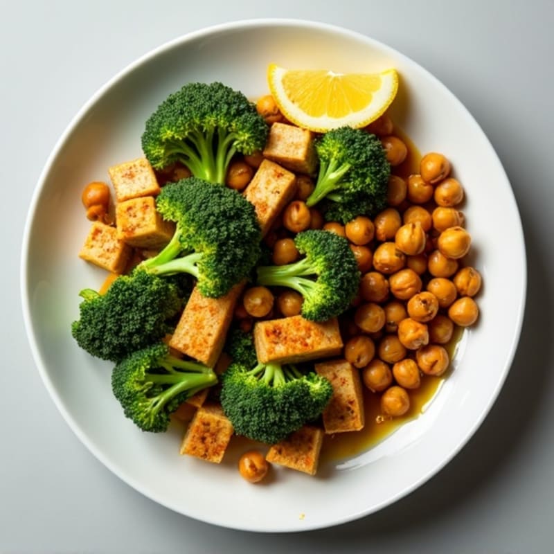 Crispy Roasted Broccoli with Lemon