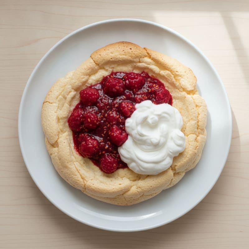 Fruity Egg White Meringue Clouds