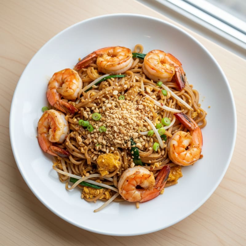 Shrimp Pad Thai Noodles