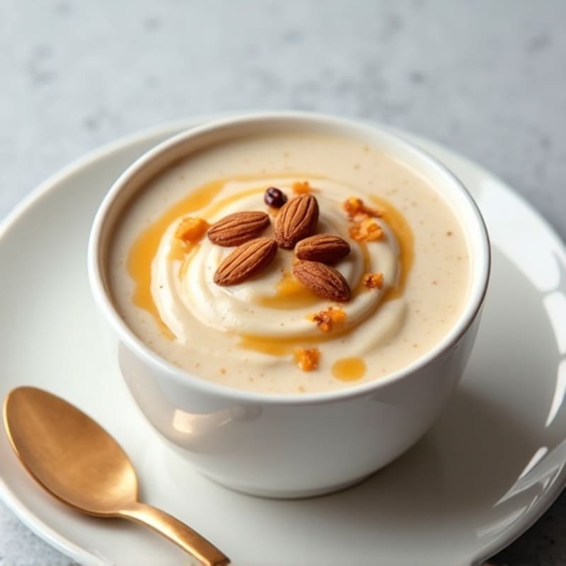 Creamy Greek Yogurt Protein Pudding with Almond Butter