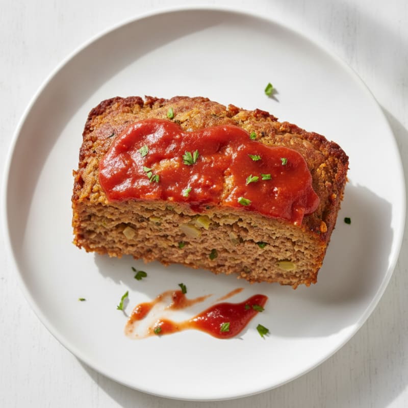Classic Homestyle Meatloaf with Tomato Glaze