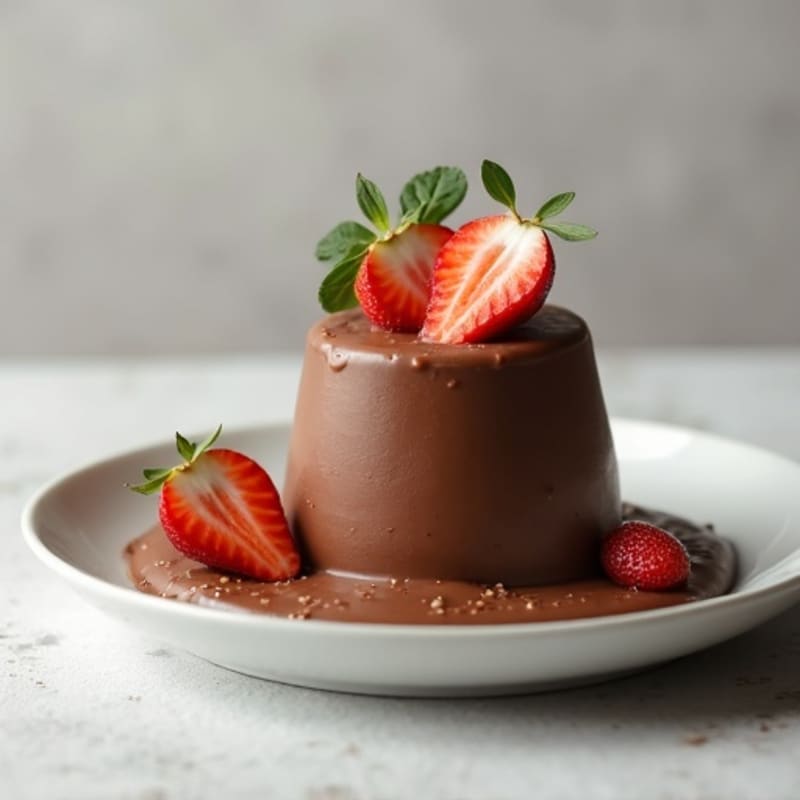 Silky High-Protein Chocolate Tofu Pudding