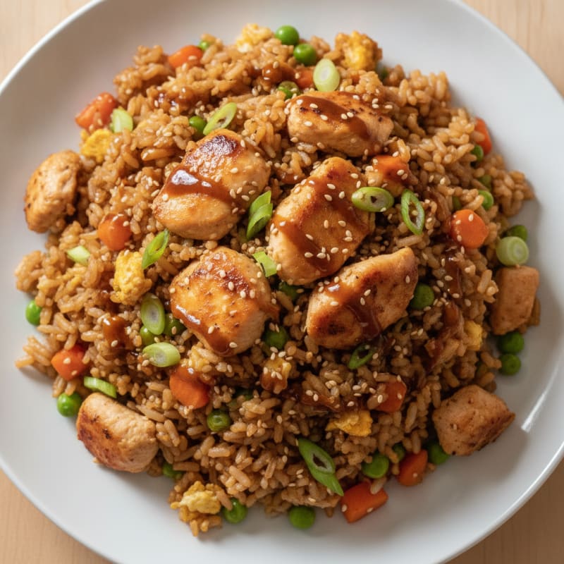 Chicken and Vegetable Fried Rice