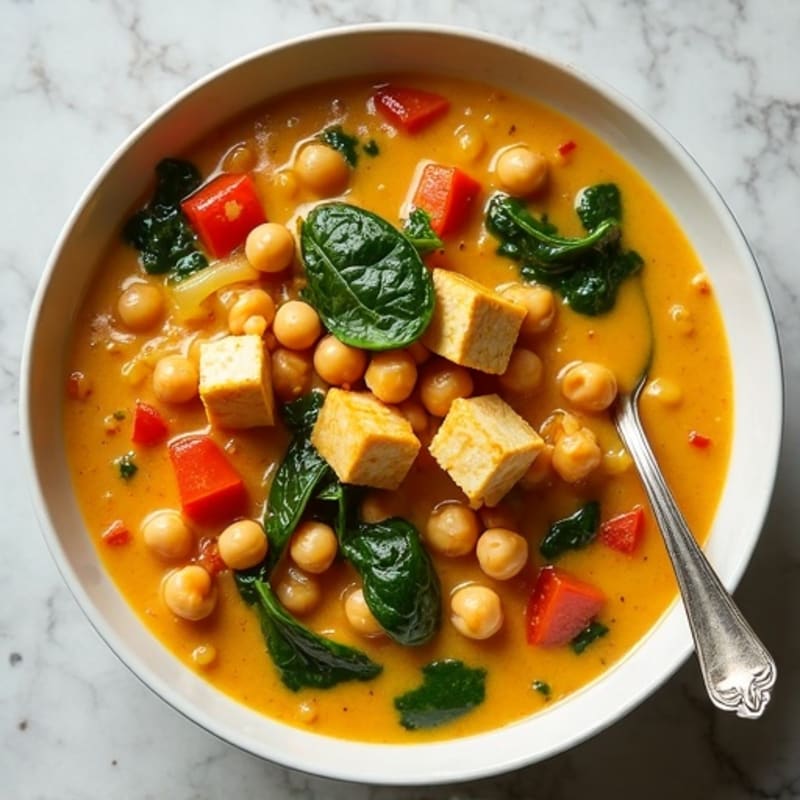 Creamy Coconut Curry Chickpea Stew