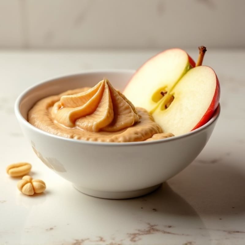 Creamy Apple-Peanut Protein Bowl