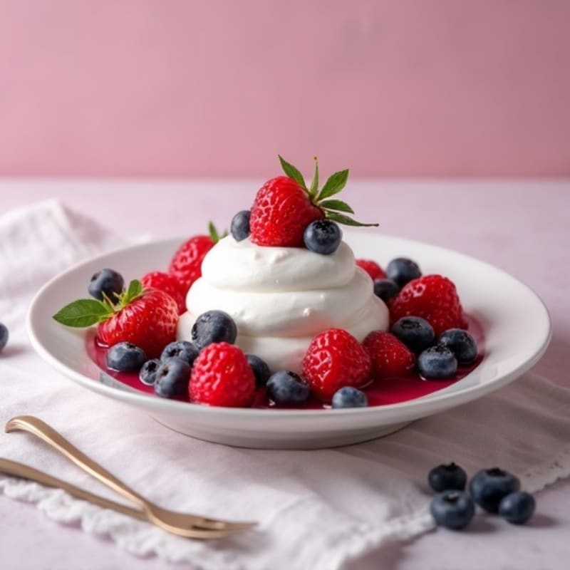 Protein Greek Yogurt with Mixed Berries and Collagen Peptides