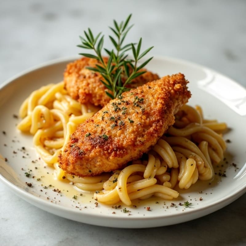 Crispy Baked Buttermilk Chicken with Herbs