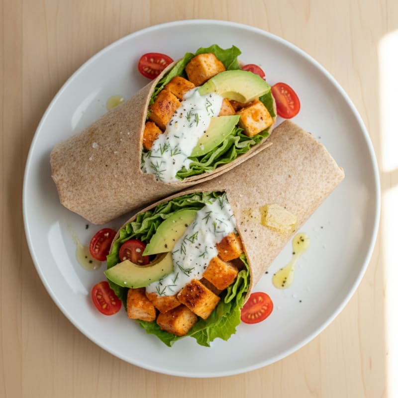 Buffalo Ranch Chicken Wrap