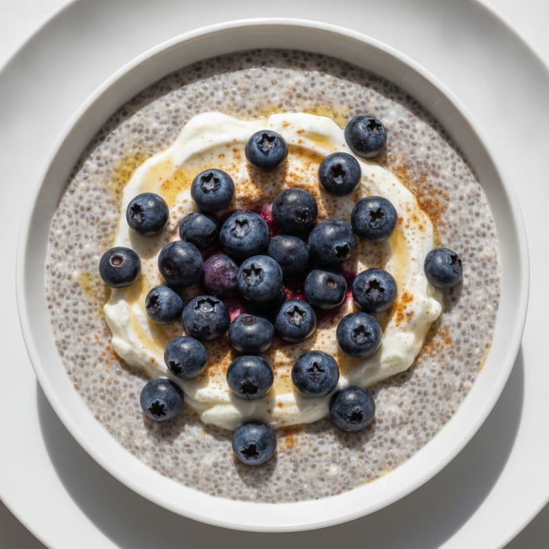 Creamy High-Protein Oat Milk Chia Pudding