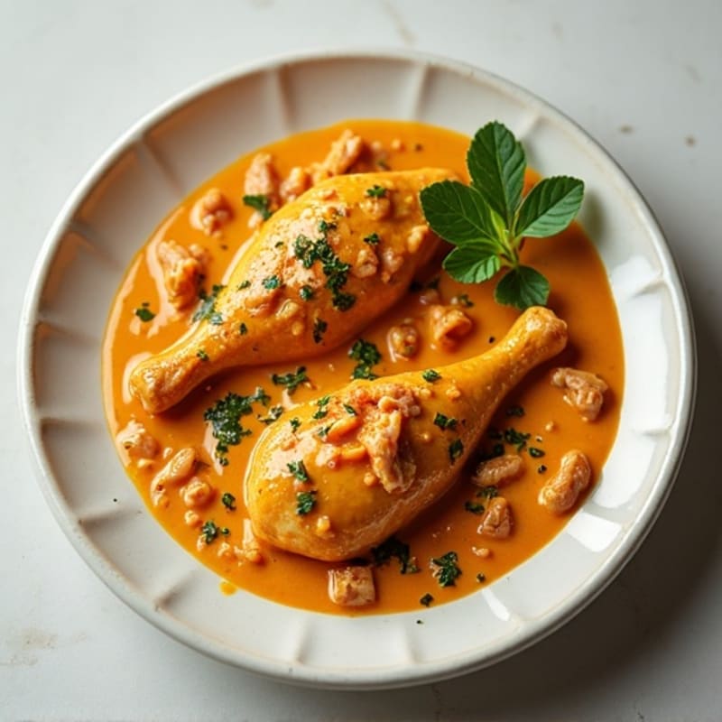 Creamy Coconut-Spiced Butter Chicken