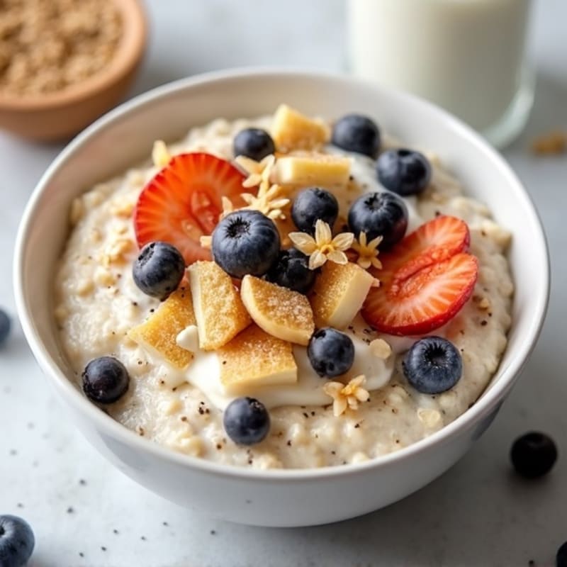 Protein-Packed Creamy Overnight Oats