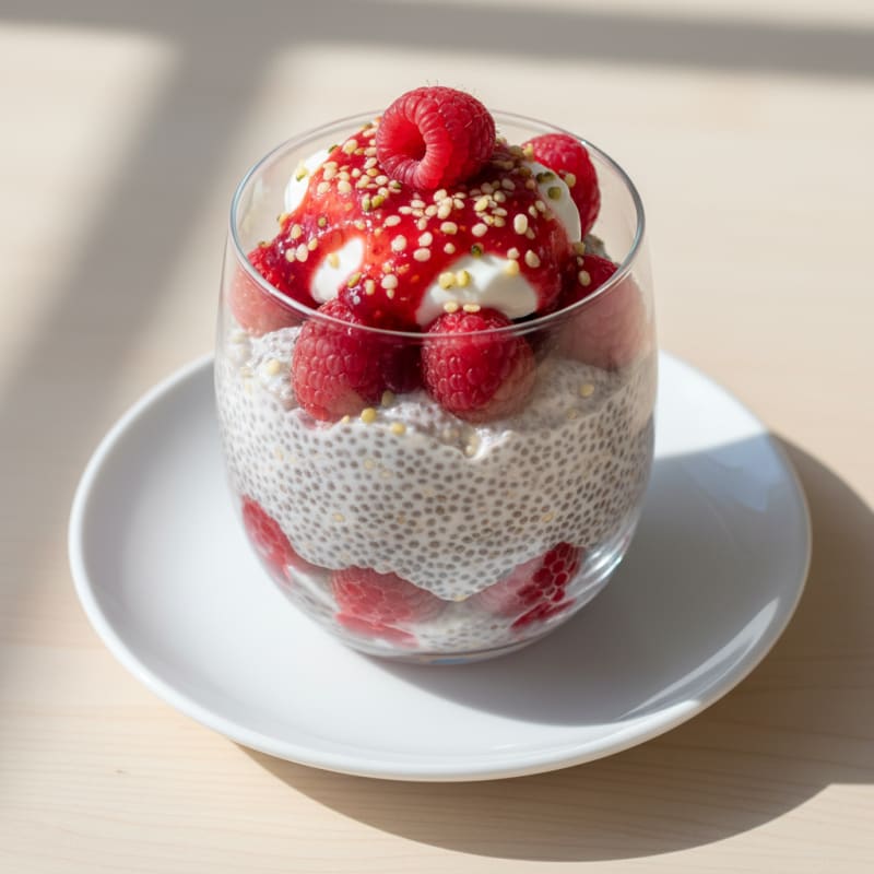 Berry Chia Pudding Parfait