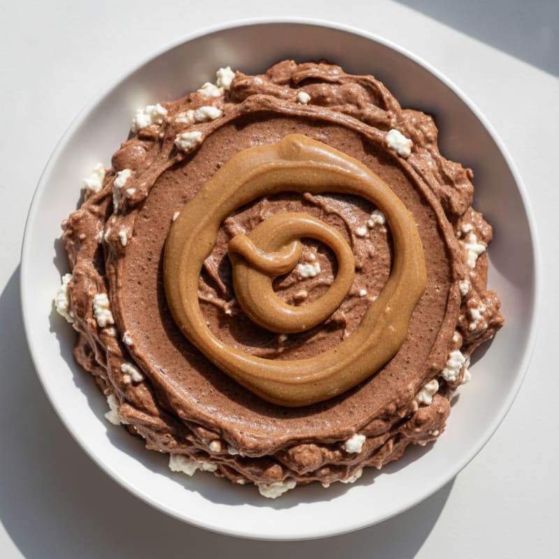 Silky Cottage Cheese Chocolate Protein Pudding