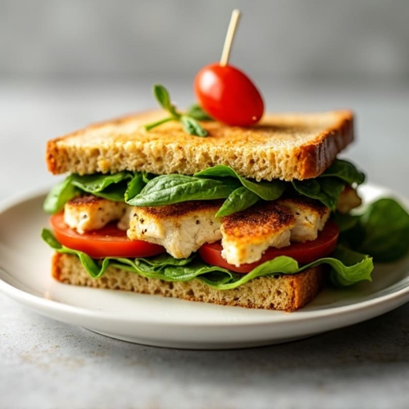 Fresh Pesto Chicken Sandwich