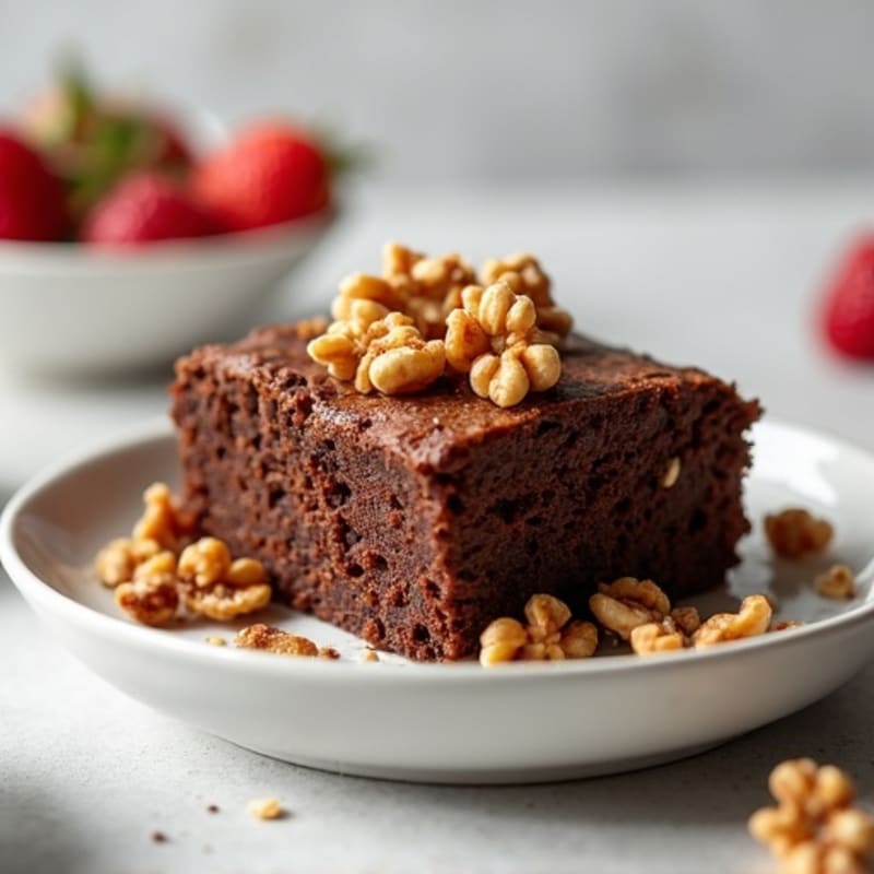 Healthy Chocolate Protein Breakfast Bake