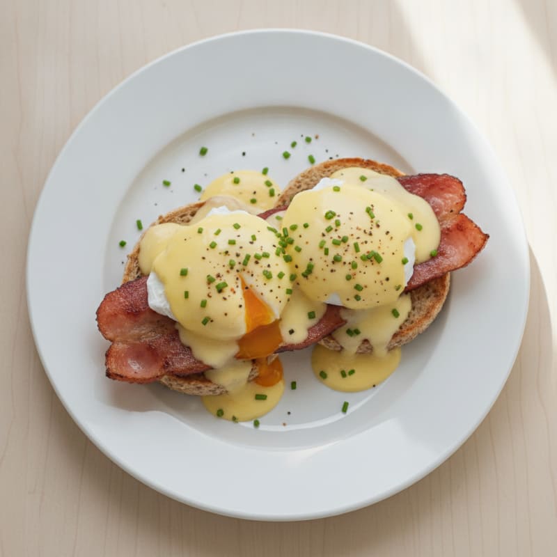 Classic Eggs Benedict with Hollandaise