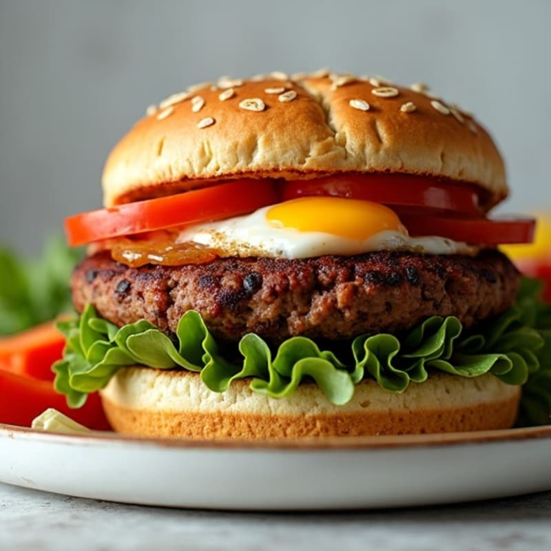 Healthy Smoky Black Bean Burgers