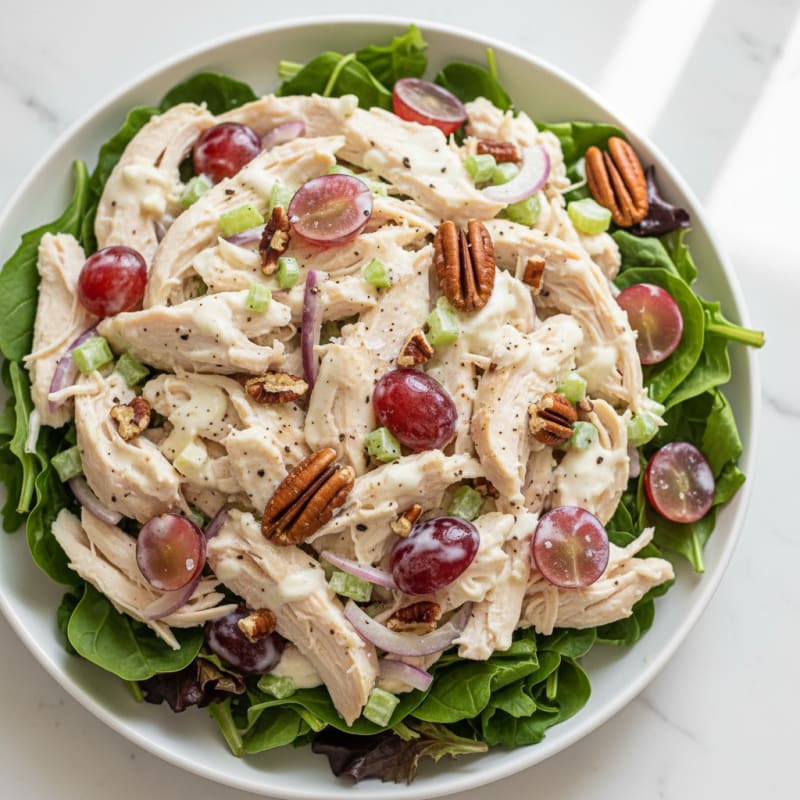 Chicken Salad with Grapes and Pecans