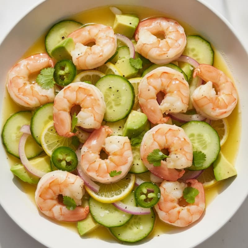 Citrus Shrimp and Avocado Ceviche