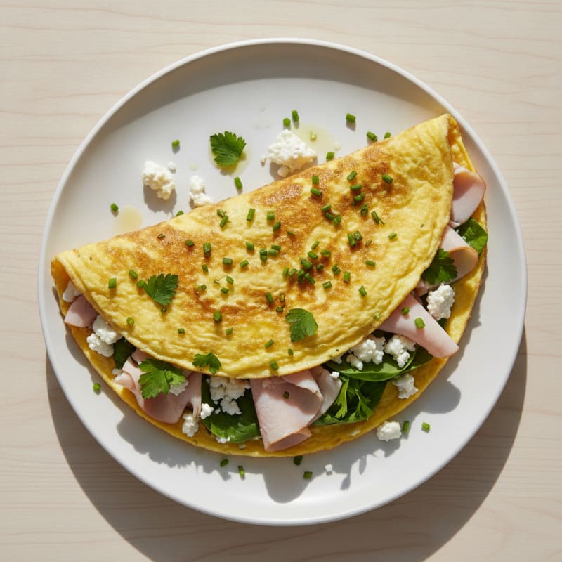 Four-Egg Herb Omelette