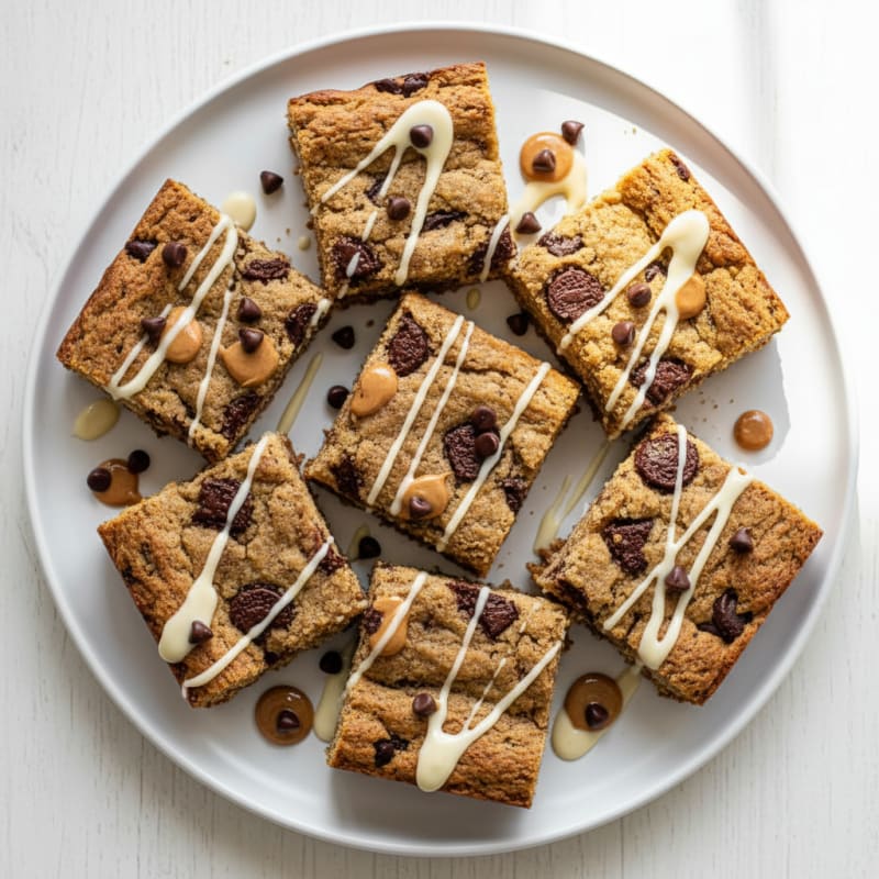 Chewy Protein Cookie Dough Bars