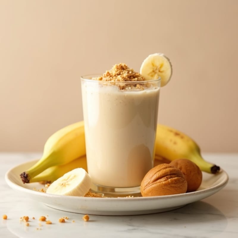 Creamy Protein-Packed Peanut Butter Banana Smoothie
