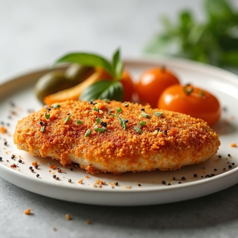 Crispy Almond-Crusted Baked Chicken