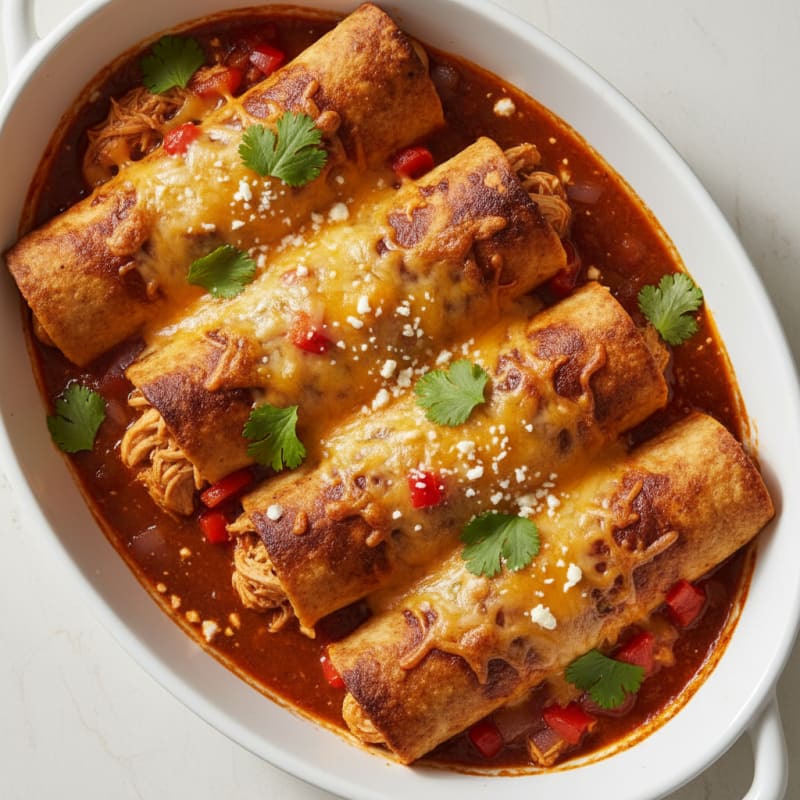 Mexican Chicken Enchiladas