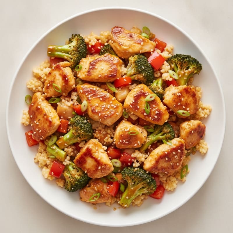 Orange Glazed Chicken Stir-Fry