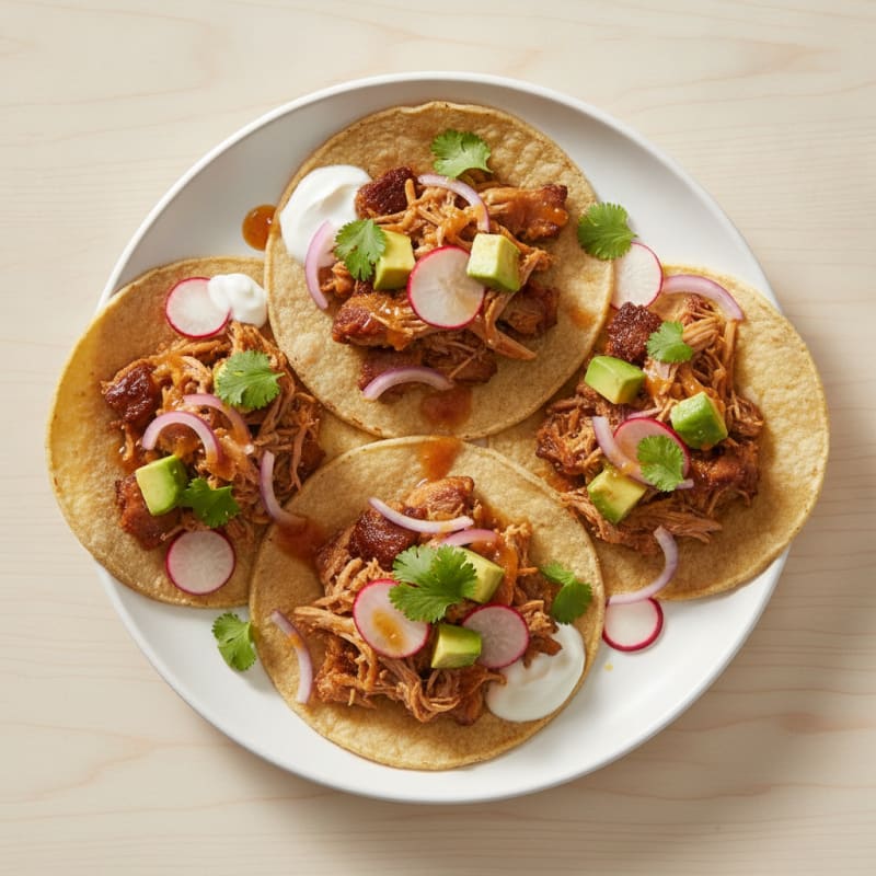 Slow-Cooked Pork Carnitas Tacos