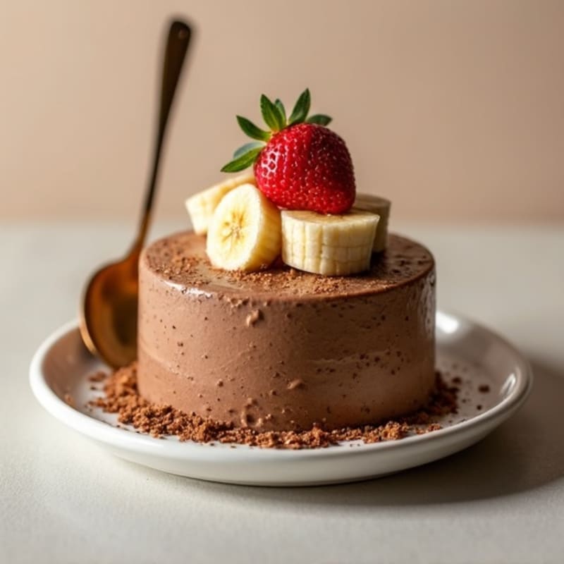 Protein Chocolate Peanut Butter Mousse