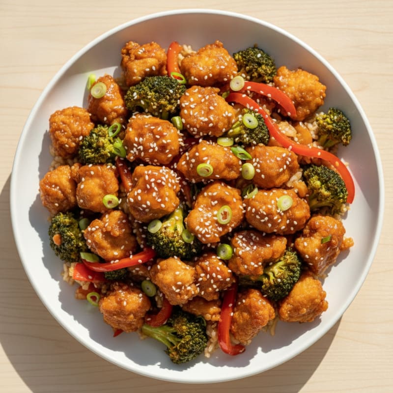 General Tso's Chicken Stir-Fry