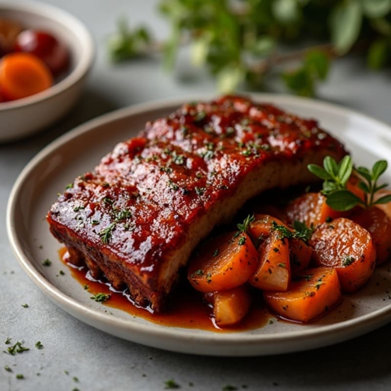 Tender Baby Back Ribs with Sticky Sweet BBQ Glaze