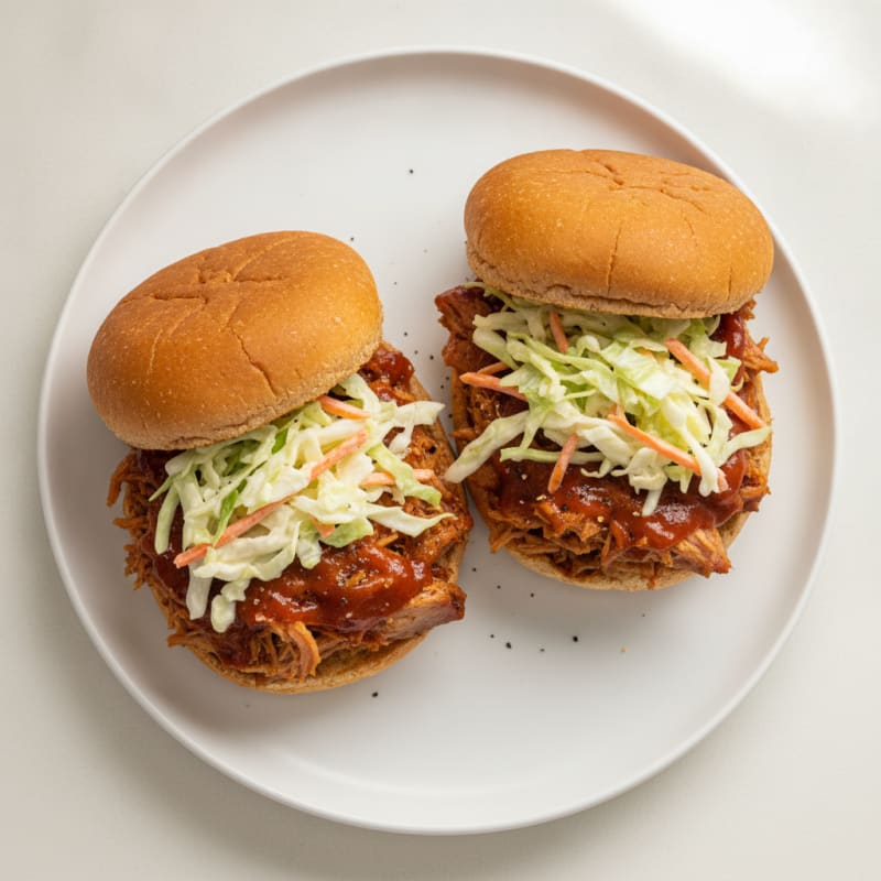BBQ Pulled Pork Sandwiches