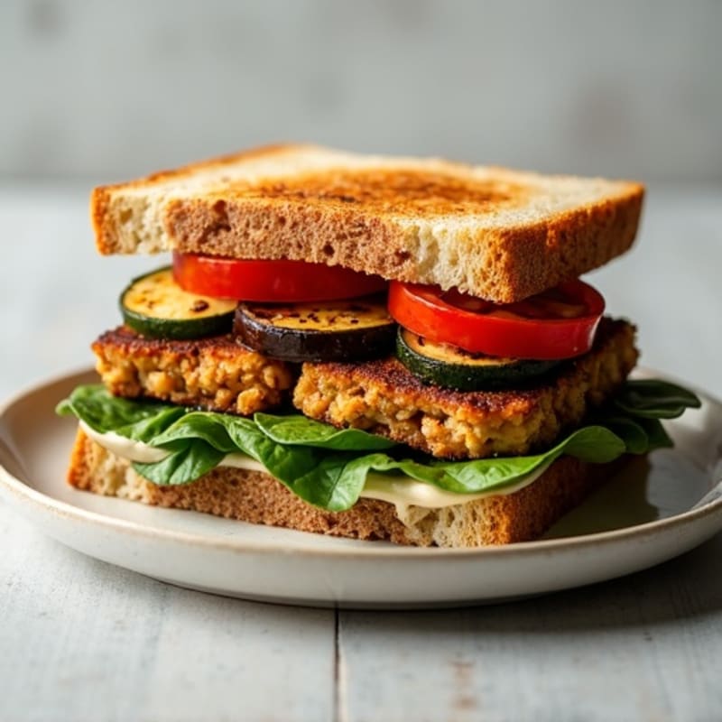 Hearty Grilled Vegetable Sandwich