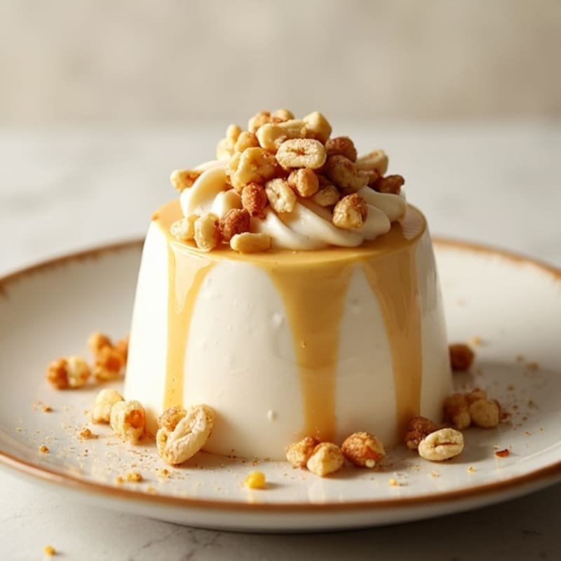 Greek Yogurt Protein Mousse with Toasted Macadamias