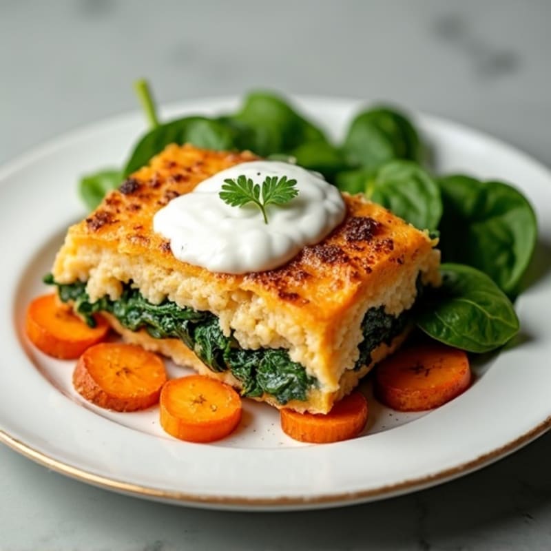 Creamy Chicken and Sweet Potato Bake
