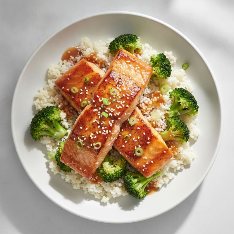 Teriyaki Glazed Salmon