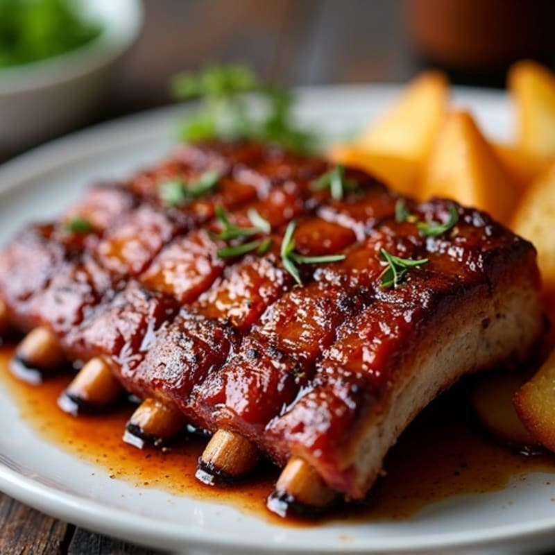 Sweet and Smoky Dry-Rubbed Baby Back Ribs