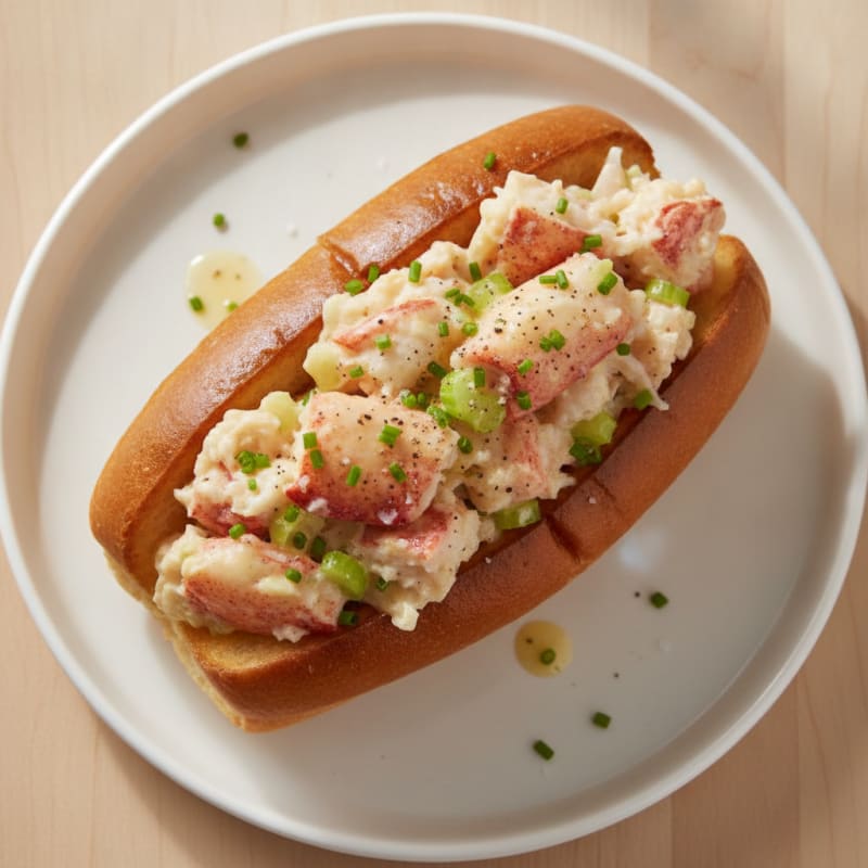 Clean Maine Lobster Roll