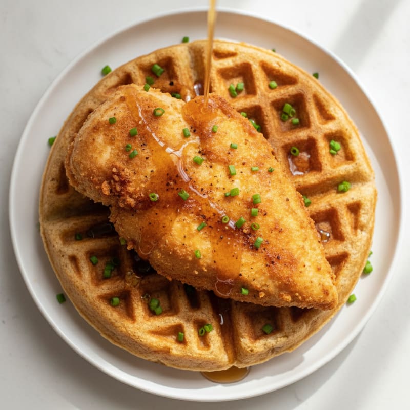 Golden Chicken & Waffles