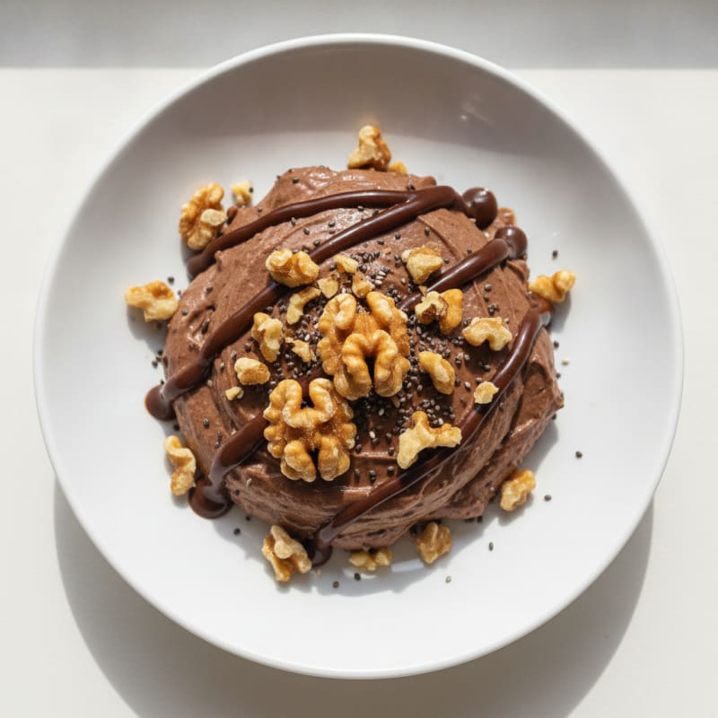 Greek Yogurt Chocolate Protein Pudding