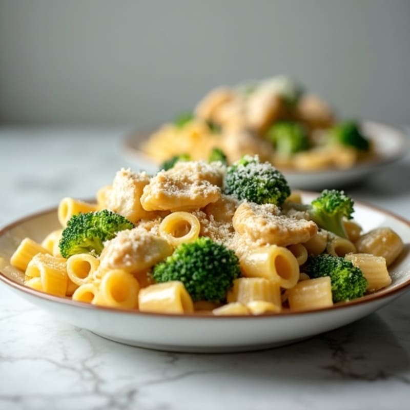 Creamy Chicken and Broccoli Pasta Bake